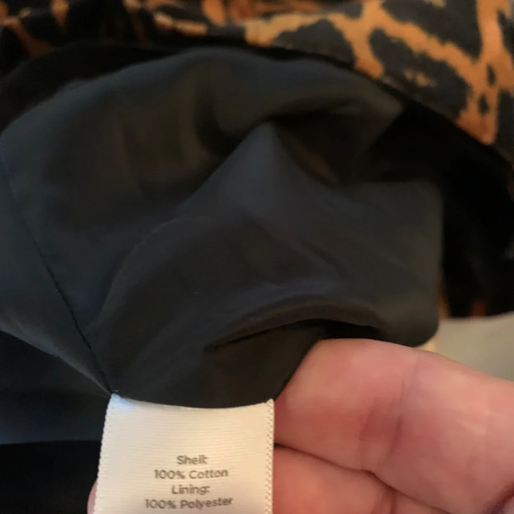 Talbots brushed cotton/velvet midi‎ animal skirt. NWT. 109 retail